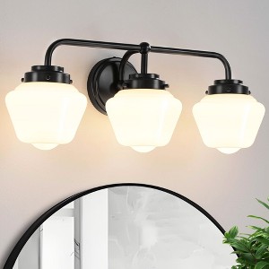 KAISITE 3 - Light Dimmable Vanity Light Black Bathroom Light Fixture - 1 of 4