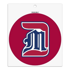 University of Detroit Mercy Primary Logo Automotive Car Refrigerator Locker Vinyl Circle Magnet - 1 of 4