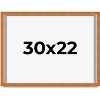 PosterPalooza | Classic Brown Picture Frame - UV Acrylic, Backing Board, Hanging Hardware Included - 2 of 4