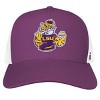 Louisiana State University Mascot Cotton Twill Trucker Cap Purple OS - 2 of 4