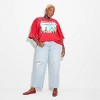 Women's Dr. Pepper Oversized Short Sleeve Graphic T-Shirt - Red - 3 of 3