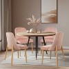 Vatros Chenille Upholstered Side Chair Dining Chairs - 2 of 4
