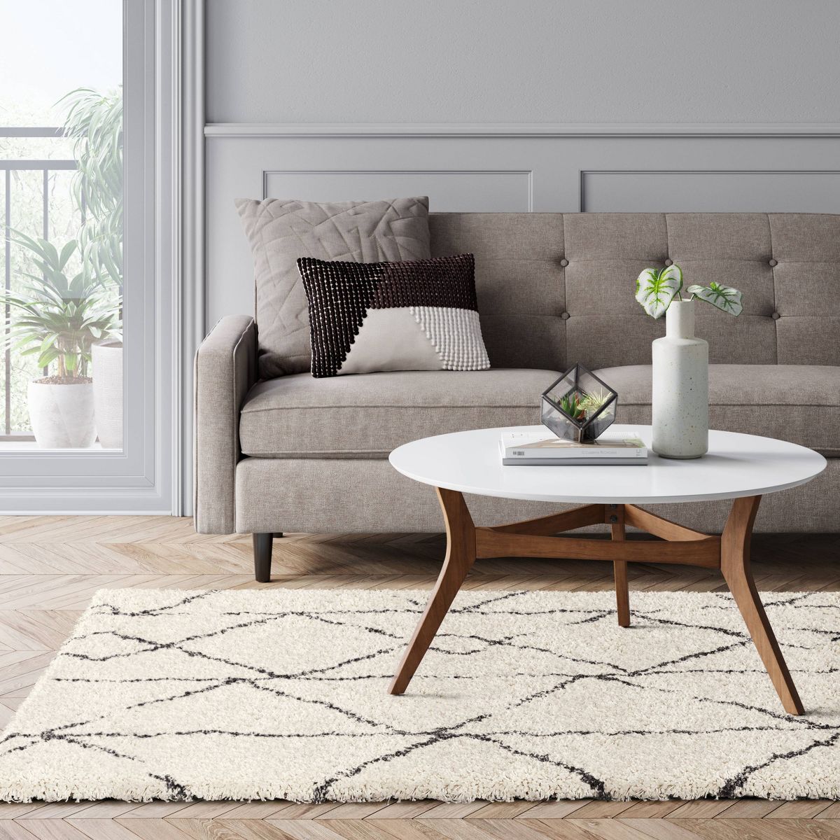 Geometric Design Woven Rug - Threshold™ - thumbnail 8