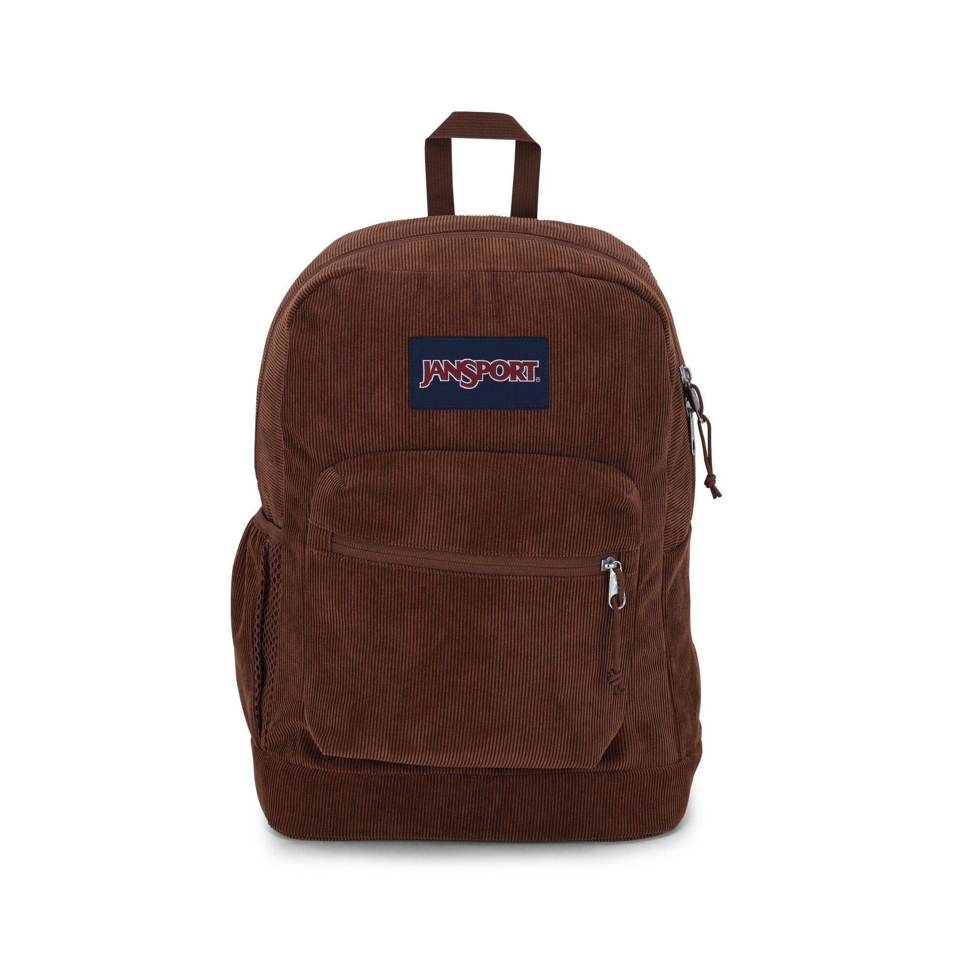 JanSport Cross Town Plus Remix 17" Backpack - Basic Brown: School & College Bag