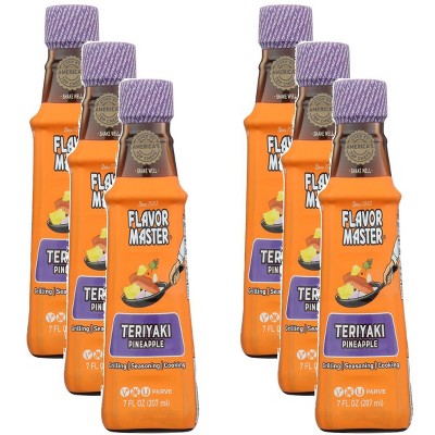 Flavor Master Seasoning Pineapple Teriyaki - Case of 6 - 7 OZ