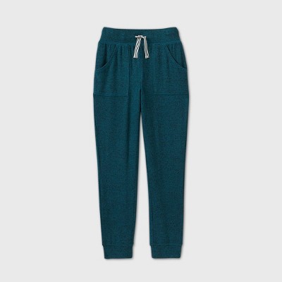 teal jogger pants