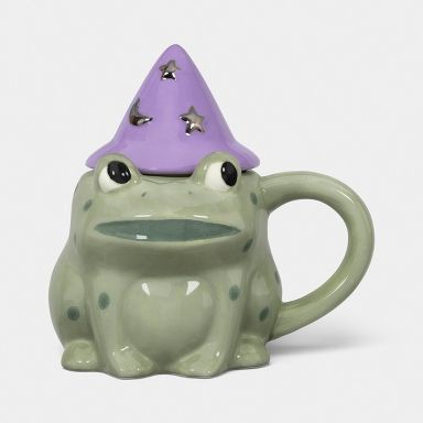 9 fl oz Earthenware Mini Frog with Lid Mug - Hyde and EEK! Boutique™