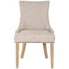 Lester 19" H Dining Chair With Nail Head Trim (Set of 2) - MCR4709 - Safavieh Couture - 2 of 4