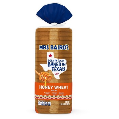 Mrs. Baird's Honey Wheat Bread - 20oz