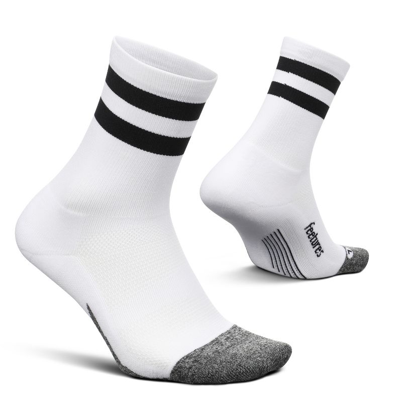 Feetures Elite Light Cushion Mini Crew Sock - Running Socks for Women and Men - Targeted Compression - Moisture Wicking, 1 of 7