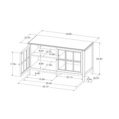 Threshold windham deals tv stand