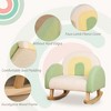 TopComfy Baby Bouncer and Rocker, Leisure Sofa Chair, Baby Rocker Chair, Kids Arm Chair for Nursery or Playroom, Green,19.75”*17.75”*17.25" - 2 of 4
