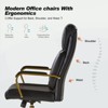 Norbert Mid-century Ergonomic 360-degree Swivel Office Chair with Lumbar Support | HULALA HOME - 4 of 4