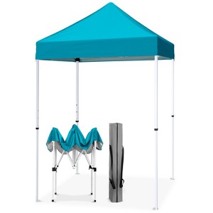 EAGLE PEAK 5x5ft Easy Setup Pop Up Canopy Folding Tent Sun Shelter UV50+ - 1 of 4