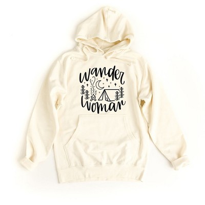 Simply Sage Market Women's Graphic Hoodie Wander Woman Tent