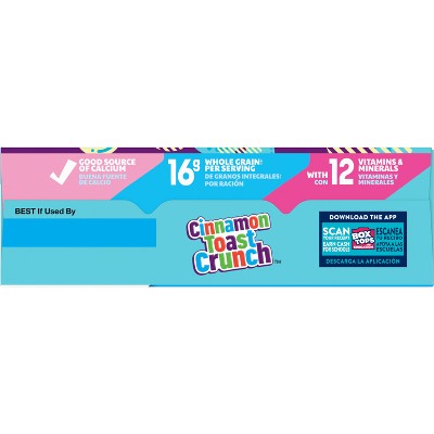 Cinnamon Toast Crunch K-Pop Family Size Breakfast Cereal - 18.8oz
