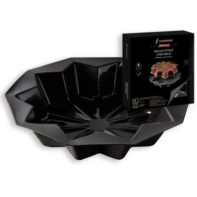 Flexipan Original Star Mold, Non-Stick, Handcrafted in France Since 1965, Trusted by Chefs, Food Safe Certified
