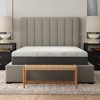 NicBex 12 Inch Copper-Gel Infused Memory Foam Mattress with Edge Support and Air Grid,Mattress in a Box,Gray - 3 of 4
