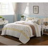 Gracie Mills Singleton Reversible Paisley Lace 6-Piece Cotton Percale Quilt Set - 2 of 4