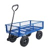 CAVINAS Multi-Functional Tools Cart, All-Terrain Heavy-Duty Wagon Cart with Wheels, Utility Rolling Cart for Garden Camping - 2 of 4