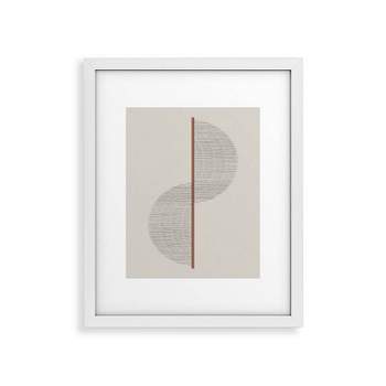Alisa Galitsyna Geometric Composition II Framed Wall Art - Deny Designs