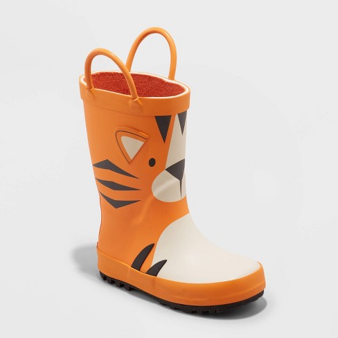 Toddler Boys' Pull-On Rain Boots - Cat & Jack™ - image 1 of 4