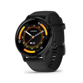 Garmin Venu 3S Soft Gold SS Bezel Smart Watch with 41mm Dust Rose Case and  Silicone Band - 010-02785-03
