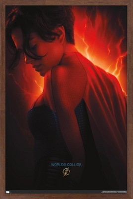 Trends International DC Comics Movie The Flash Supergirl Triptych 