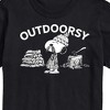 Men's - Peanuts - Outdoorsy Snoopy Short Sleeve Graphic T-Shirt - 2 of 4