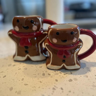 Gingerbread Man Figural Mug, 18 Oz.
