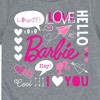 Boys' - Barbie - Barbie Valentine's Collage Short Sleeve Graphic T-Shirt - 2 of 4