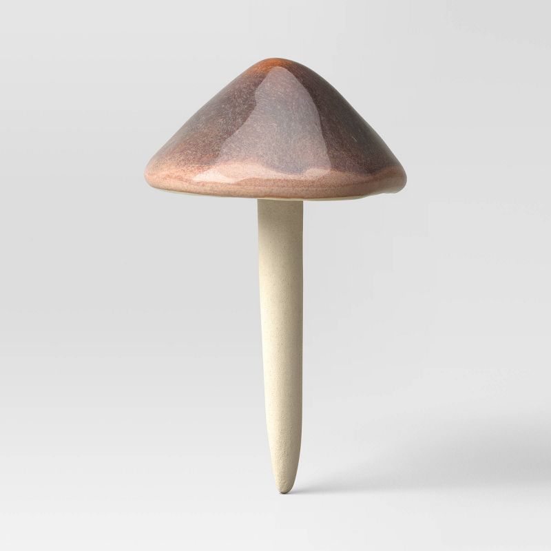 Traditional 3pk Ceramic Mushroom Pot Stake - Threshold&#8482;, 6 of 7