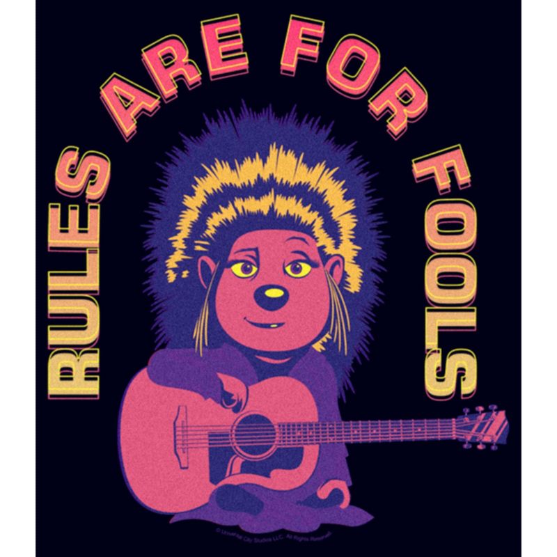 Women's Sing 2 Ash Rules Are for Fools T-Shirt, 2 of 5