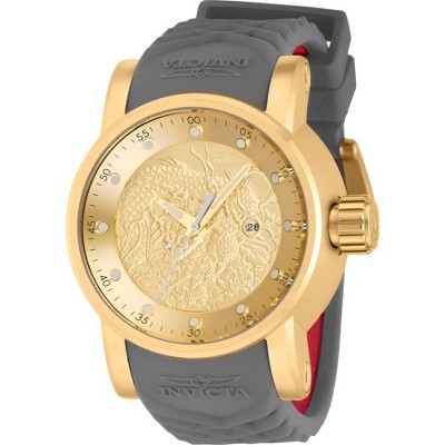 Invicta 41144 Men's S1 Rally Red and Grey Silicone Strap Watch