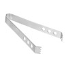 Unique Bargains Stainless Steel Ice Tongs for Appetizers, Charcuterie, Dessert, Tea Party, Bar, Cafe Serving 5" Silver 1 Pc - 3 of 4
