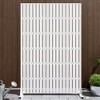 Dovelina Outdoor Privacy Screen Black Galvanized Panel Screen - 72"x47", Vertical Fence - 2 of 4