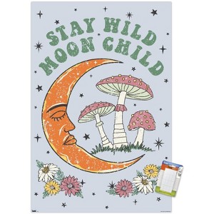Trends International Stay Wild Moon Child Unframed Wall Poster Prints - 1 of 4