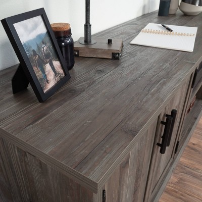 Pebble Pine Large Office Credenza with Adjustable Shelf
