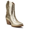 Soda “BLAZING” Women's Western Ankle Boots, Stitched, Pointed Toe, Low Heel - 4 of 4