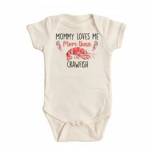 Crawfish Newborn Baby Onesie® Bodysuit GS1 - 1 of 4