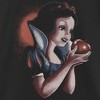 Girl's Snow White and the Seven Dwarfs Eating Apple Portrait T-Shirt - 2 of 4