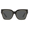 Tory Burch TY 7180U 170987 Womens Square Sunglasses Black 52mm - 2 of 3