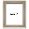 PosterPalooza | Photo Size Classic Modern Silver Frame - UV Acrylic, Foam Board Backing, Hanging Hardware - 2 of 4