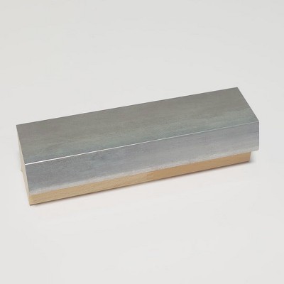 Two-Tone Silver Matte Wood Wall Picture Frame 22.25" x 32.25"