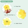 Unique Bargains Silk Artificial Cherry Blossom Flower Heads Wedding DIY Crafts 150 Pcs - 2 of 4