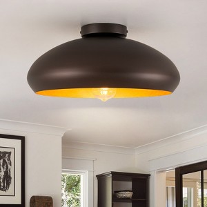 LLHZSY Flush Mount Light Fixture Ceiling Light 12 1/5" Wide - 1 of 4
