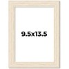 PosterPalooza | 9.5x13.5 Wide Barnwood Picture Frame, UV Acrylic, 6 Finishes - Grey, Brown, White, and Black - 2 of 4