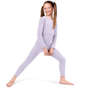 Rocky Thermal Underwear for Girls, Long Johns Fleece Lined Set, Shirt & Pants, Base Layer - 1 of 4
