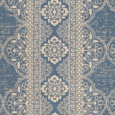 cream/blue