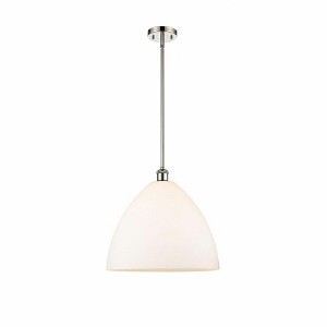 Bristol Glass - 1 Light Pendant In Industrial Style-16.75 Inches Tall and 16 Inches Wide - 1 of 1